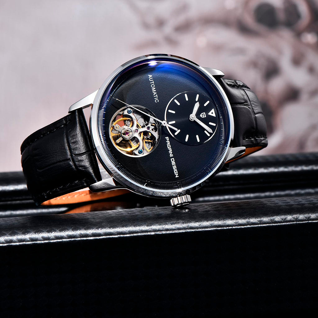 Pagani Design Tourbillon Silver Black product photo