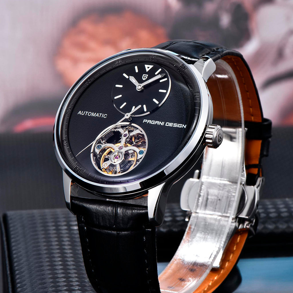 Pagani Design Tourbillon Silver Black product photo