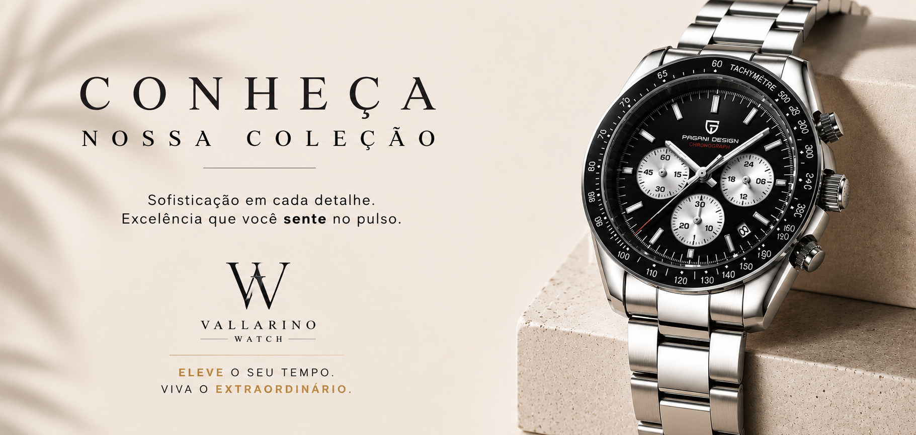 Conheca nossa colecao Vallarino Watch